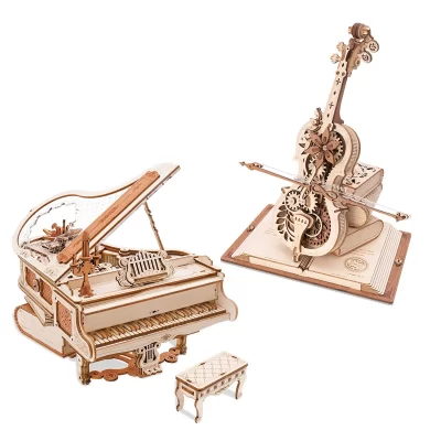 Robotime Music Box 3D Wooden Puzzle