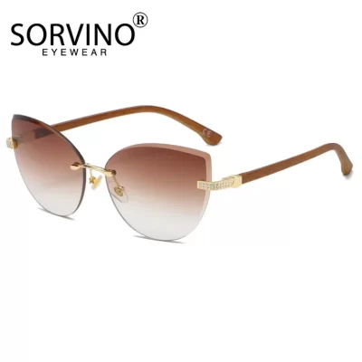 Vintage Cat Eye Sunglasses Women