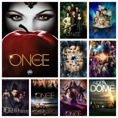 Once Upon A Time Film Diamond Painting